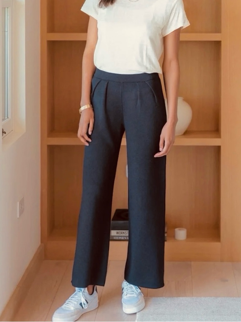 NWT. Mersea. Seaport Knit Pant. Black. Size Large.